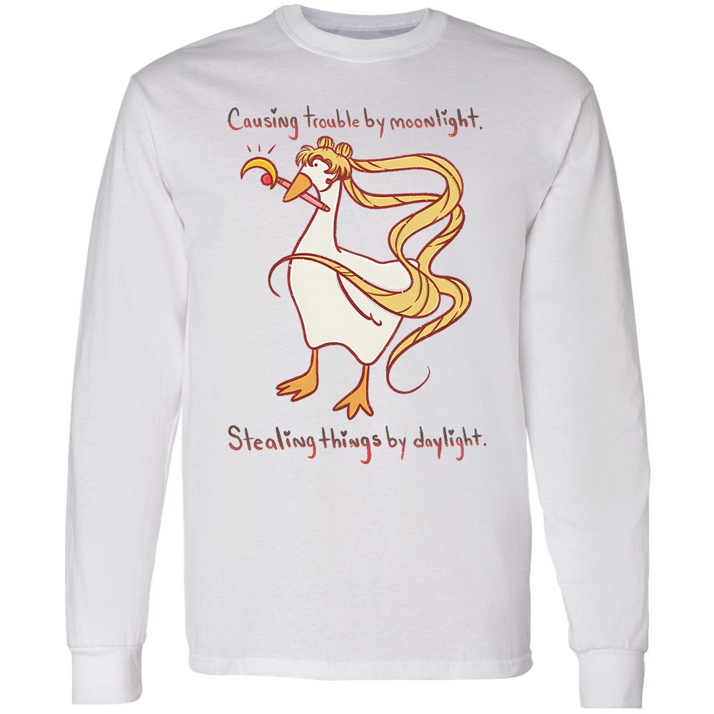 Long Sleeve T-Shirt - KQ4FZVGM - White - 1