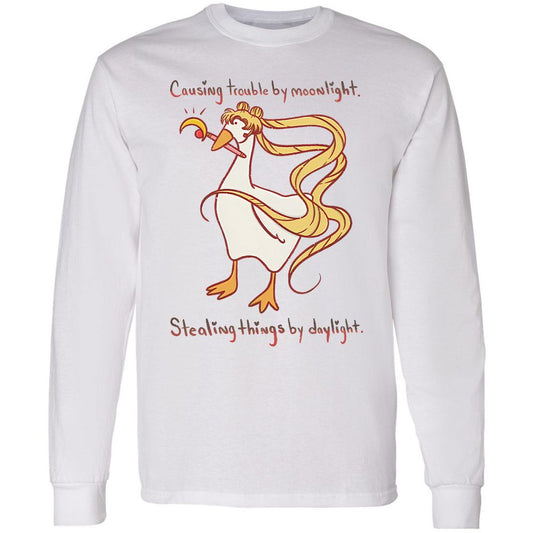 Long Sleeve T-Shirt - KQ4FZVGM - White - 1