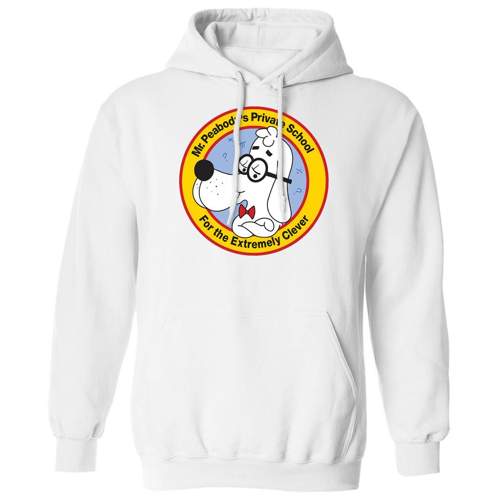 Classic Unisex Hoodie - 5QW4UFMD - White - 1