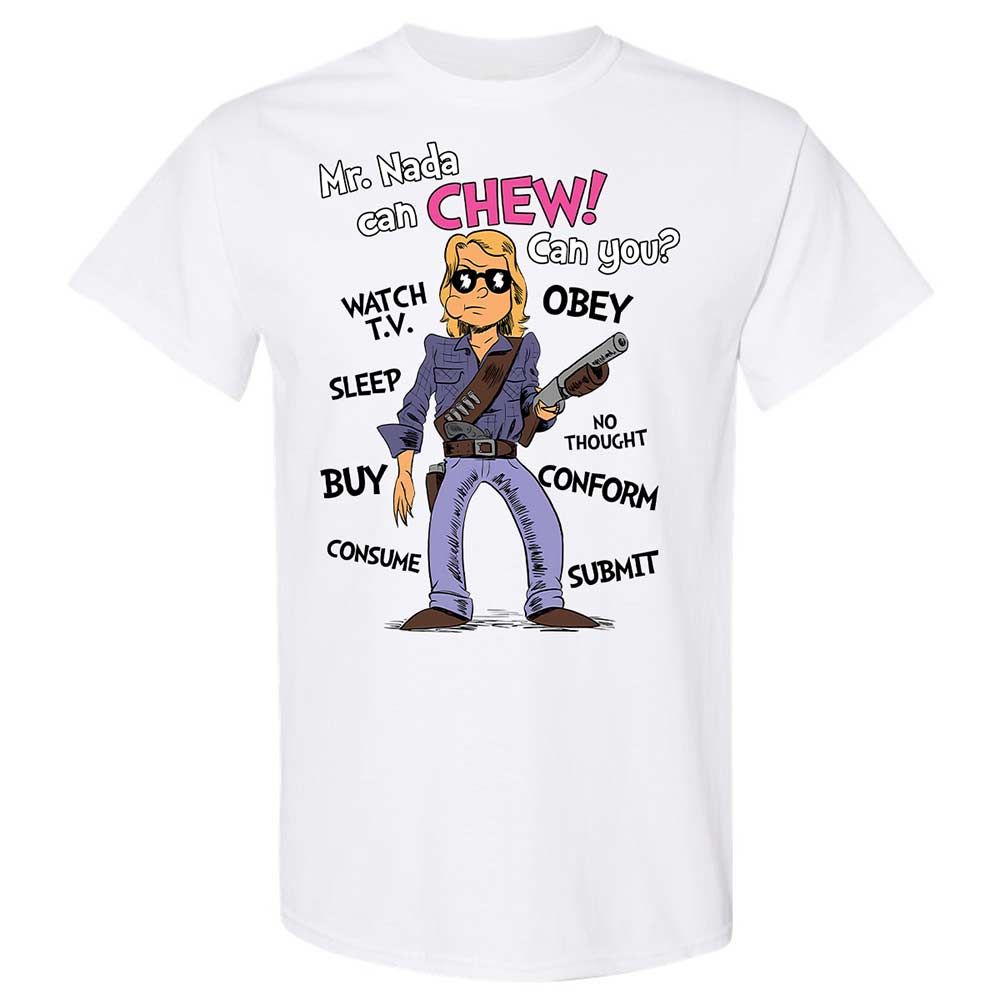 I have come here to chew bubblegum and kick ass - White - 1