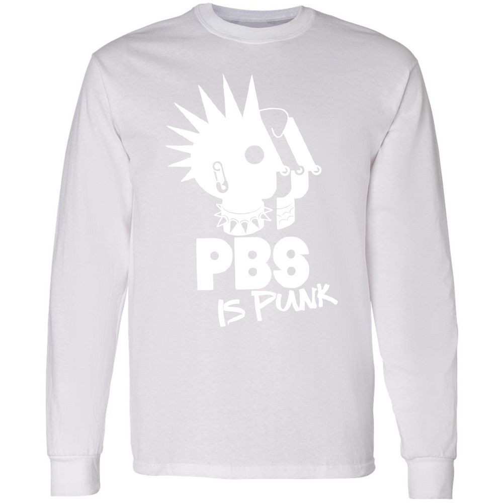 Long Sleeve T-Shirt - 6B96WS3V - White - 1
