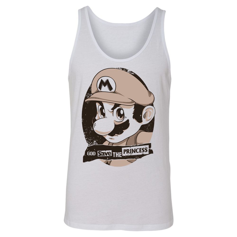 Unisex Jersey Tank - Y1PMZ9MS - White - 1