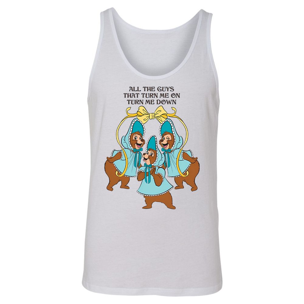 Unisex Jersey Tank - JDCEJZKP - White - 1