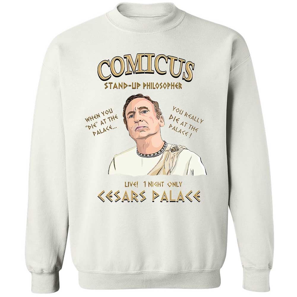 Comicus- Stand-up Philosopher - White - 1