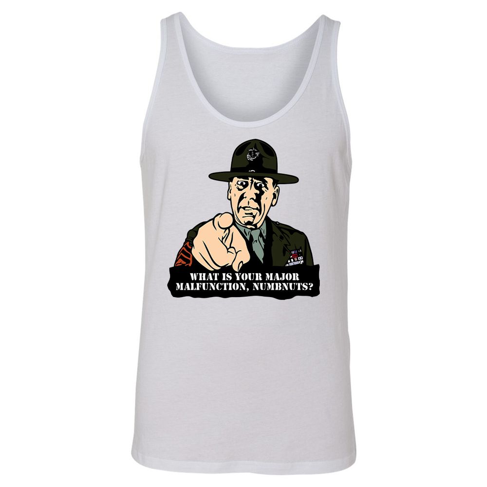 Unisex Jersey Tank - 3M1RJ74V - White - 1