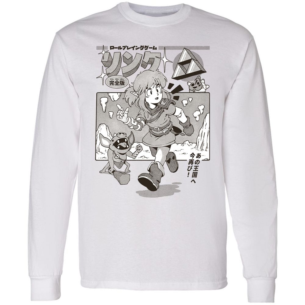 Long Sleeve T-Shirt - EB2RXXD9 - White - 1