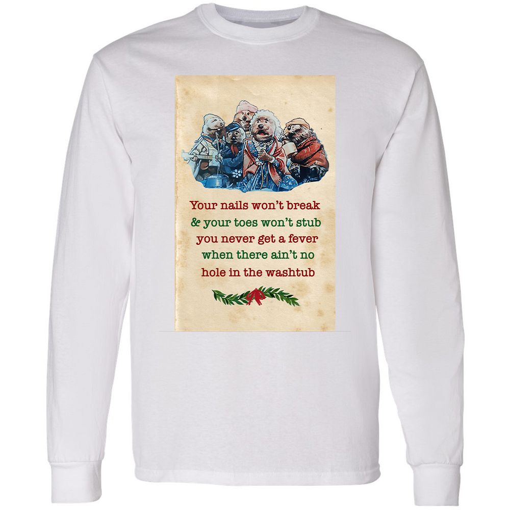 Long Sleeve T-Shirt - NBPDHWVD - White - 1