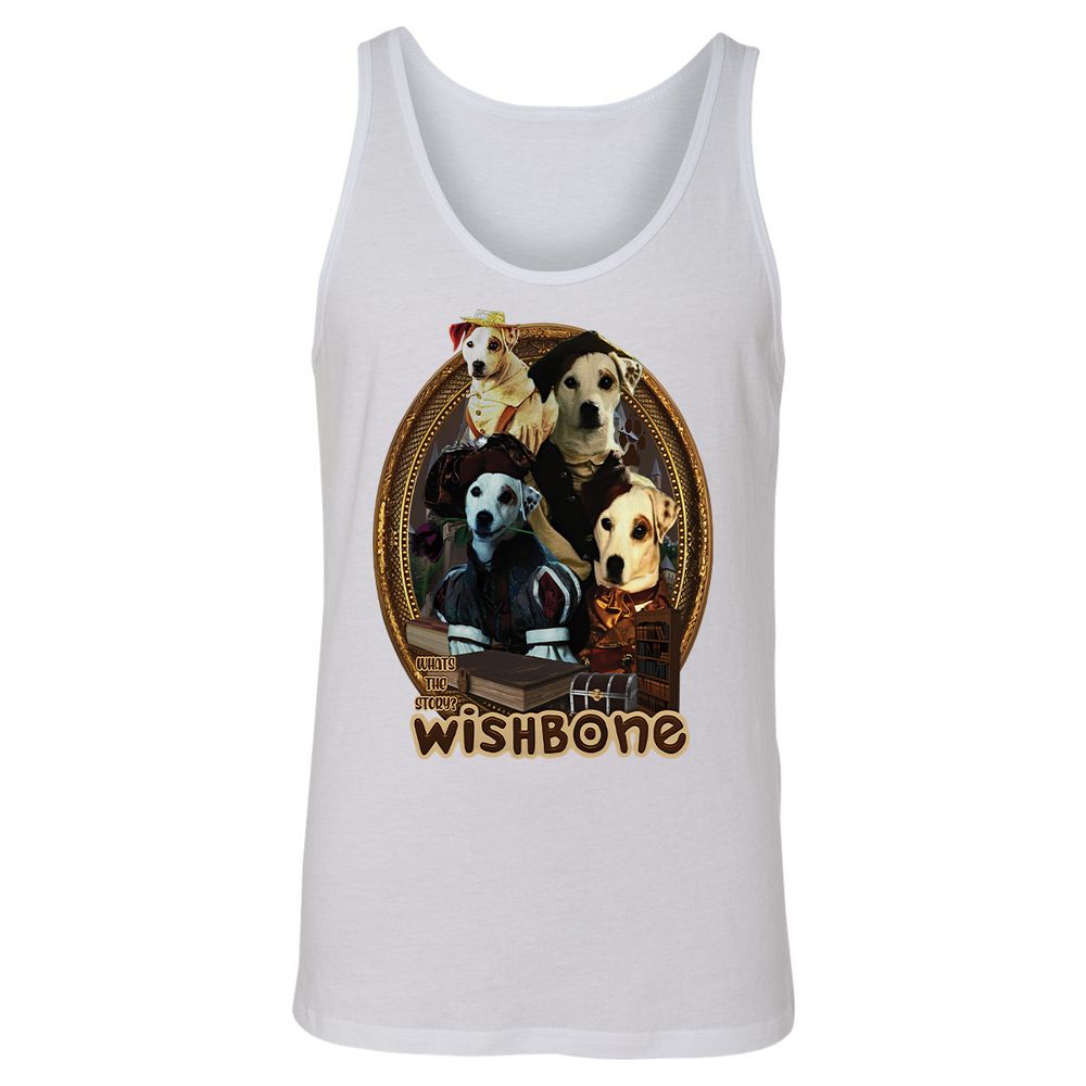 Unisex Jersey Tank - JQUQURVF - White - 1