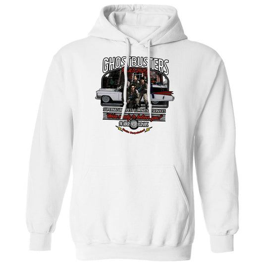 Classic Unisex Hoodie - D3N75H2W - White - 1