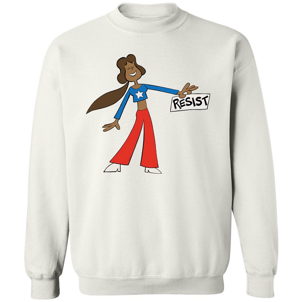 Classic Unisex Sweatshirt - W7R99RDK - White - 1