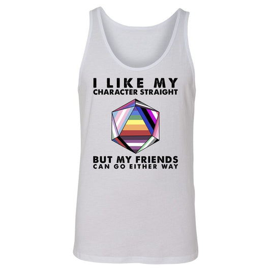 Unisex Jersey Tank - AQKASELD - White - 1