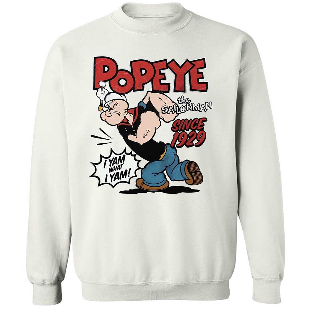 Classic Unisex Sweatshirt - 6GNB8KS1 - White - 1