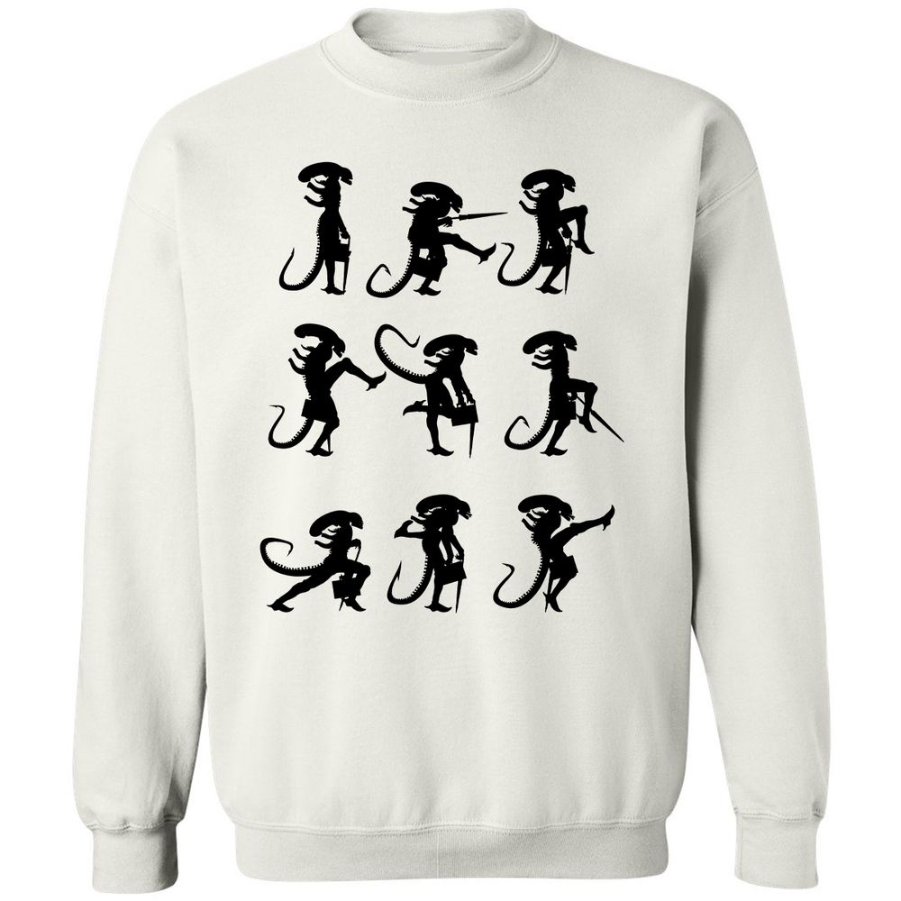 Classic Unisex Sweatshirt - EBZKA8NG - White - 1