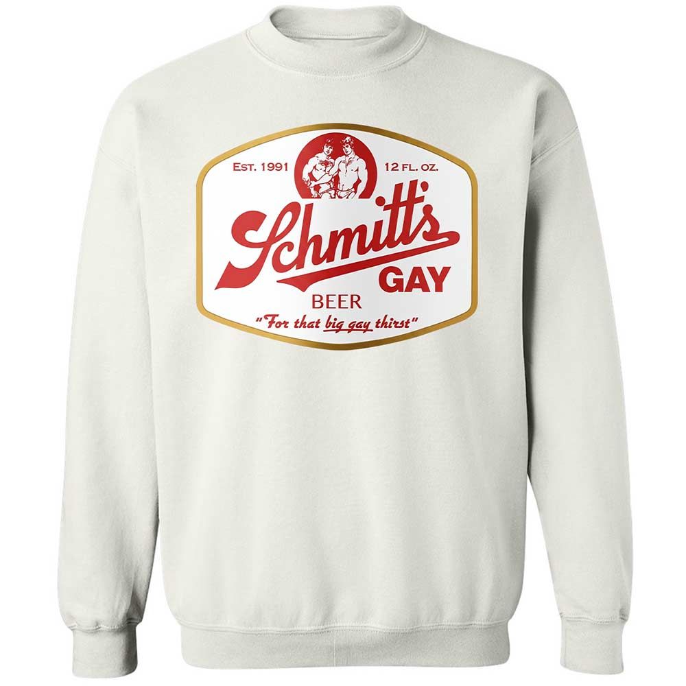 Schmitt's Gay Beer - White - 1