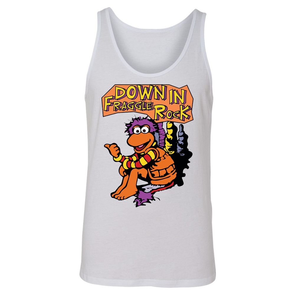 Unisex Jersey Tank - 5T6A5YLA - White - 1