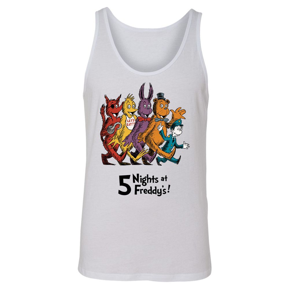 Unisex Jersey Tank - PXQCJK4S - White - 1