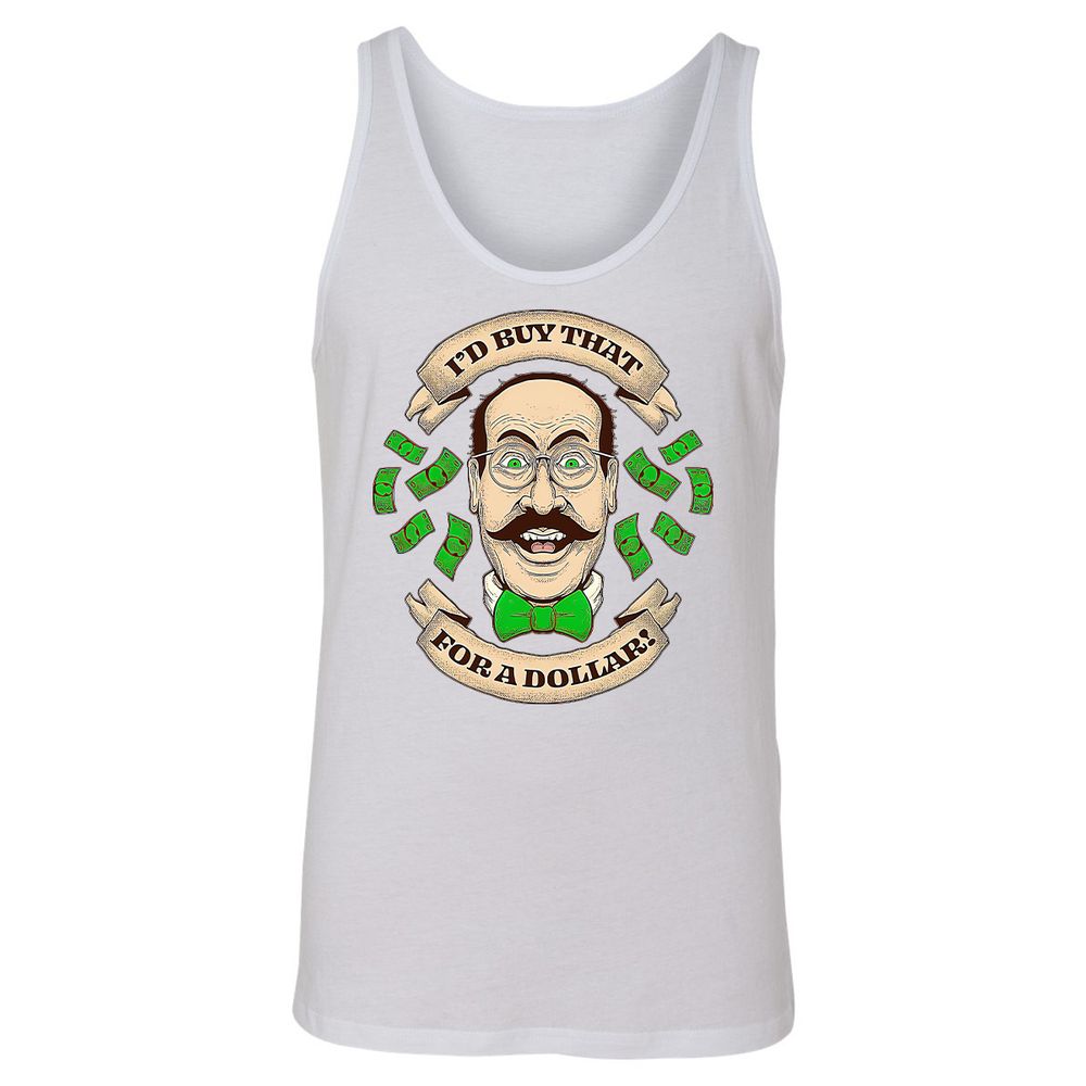 Unisex Jersey Tank - SUJ76XQH - White - 1