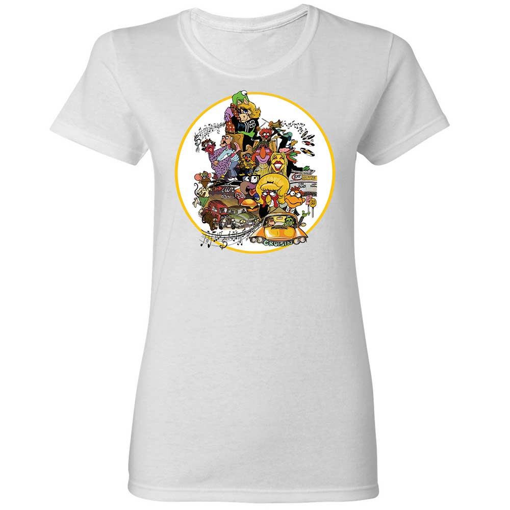 Muppet Graffiti - White - 1