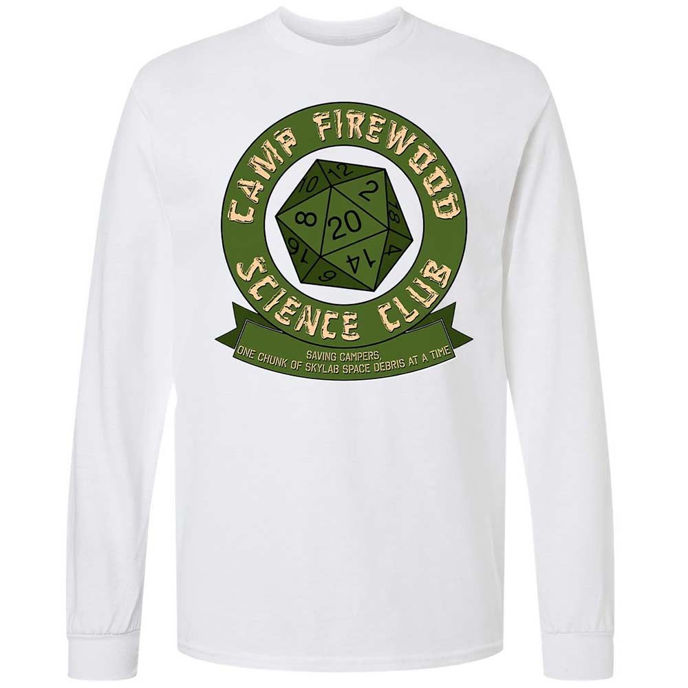 Camp Firewood Science Club - White - 1