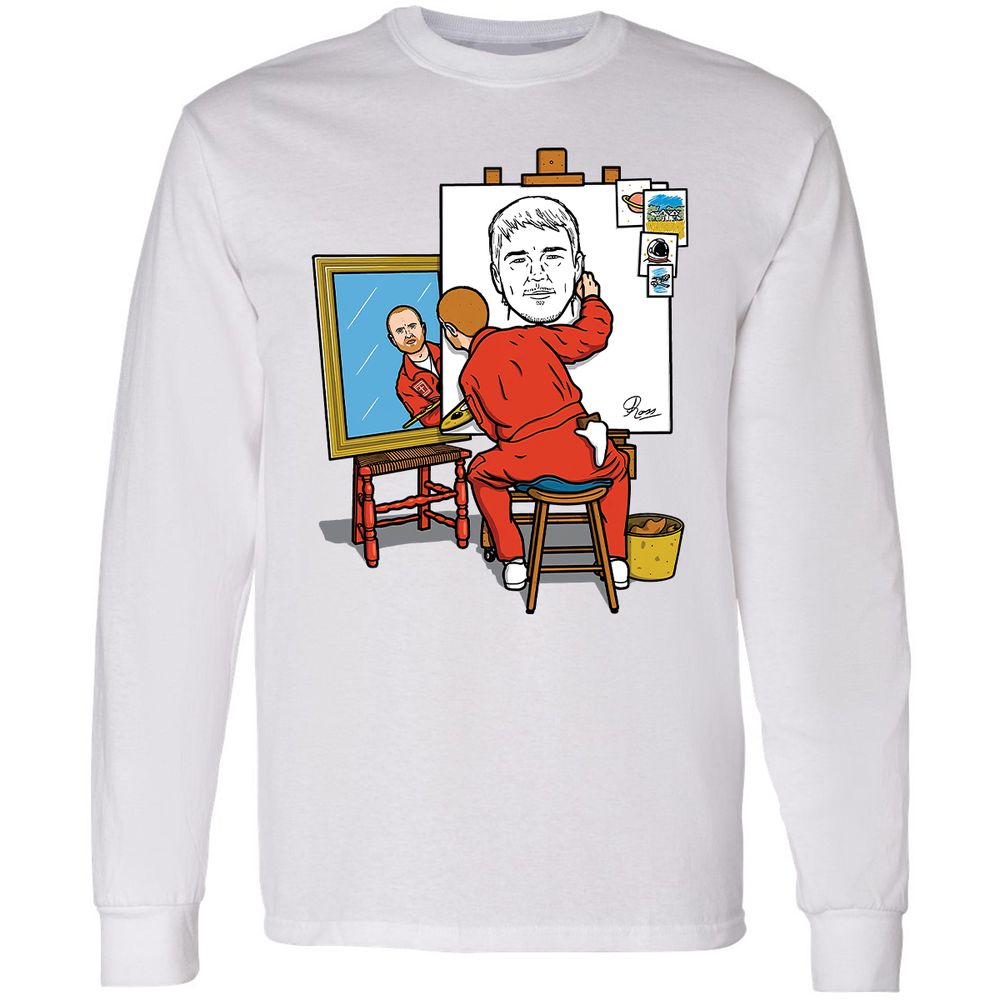 Long Sleeve T-Shirt - 9526STQY - White - 1