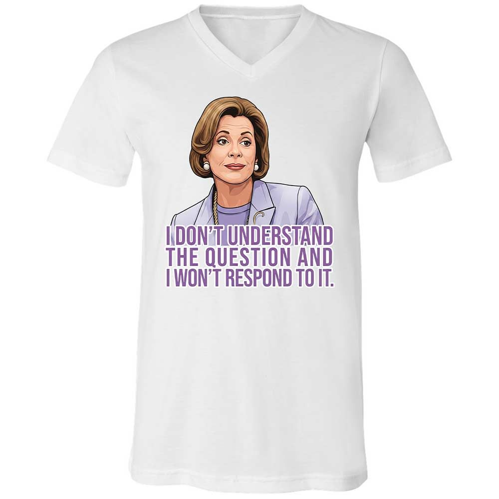 Unisex V-Neck T-Shirt - 23YBNVVS - White - 1