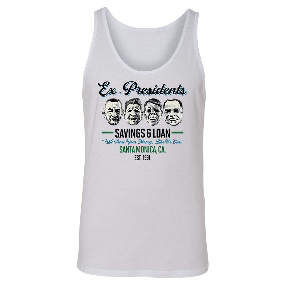 Unisex Jersey Tank - 9Y9HJT3X - White - 1