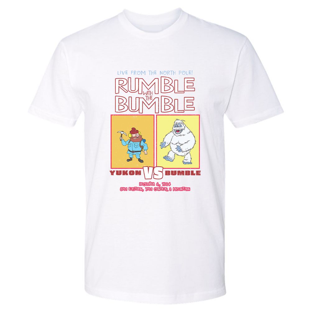 Rumble With The Bumble - White - 1