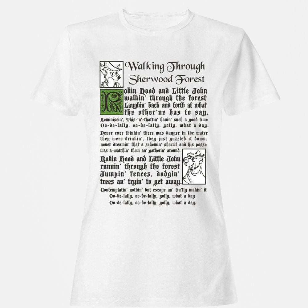 Women's T-Shirt - WWVJZNJY - White - 1