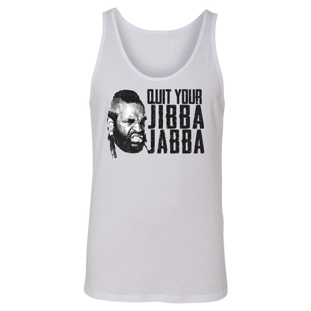 Unisex Jersey Tank - 4SR2R9XW - White - 1