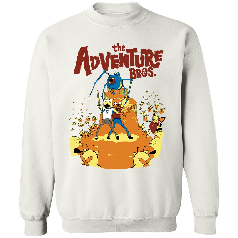 Classic Unisex Sweatshirt - Q4KNJW3Y - White - 1