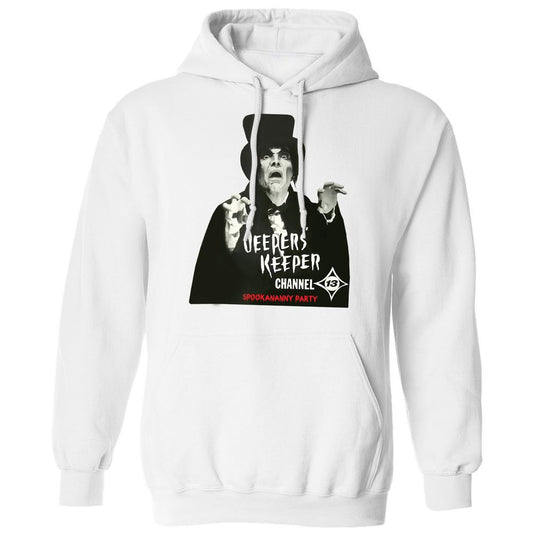 Classic Unisex Hoodie - 6495TCYS - White - 1