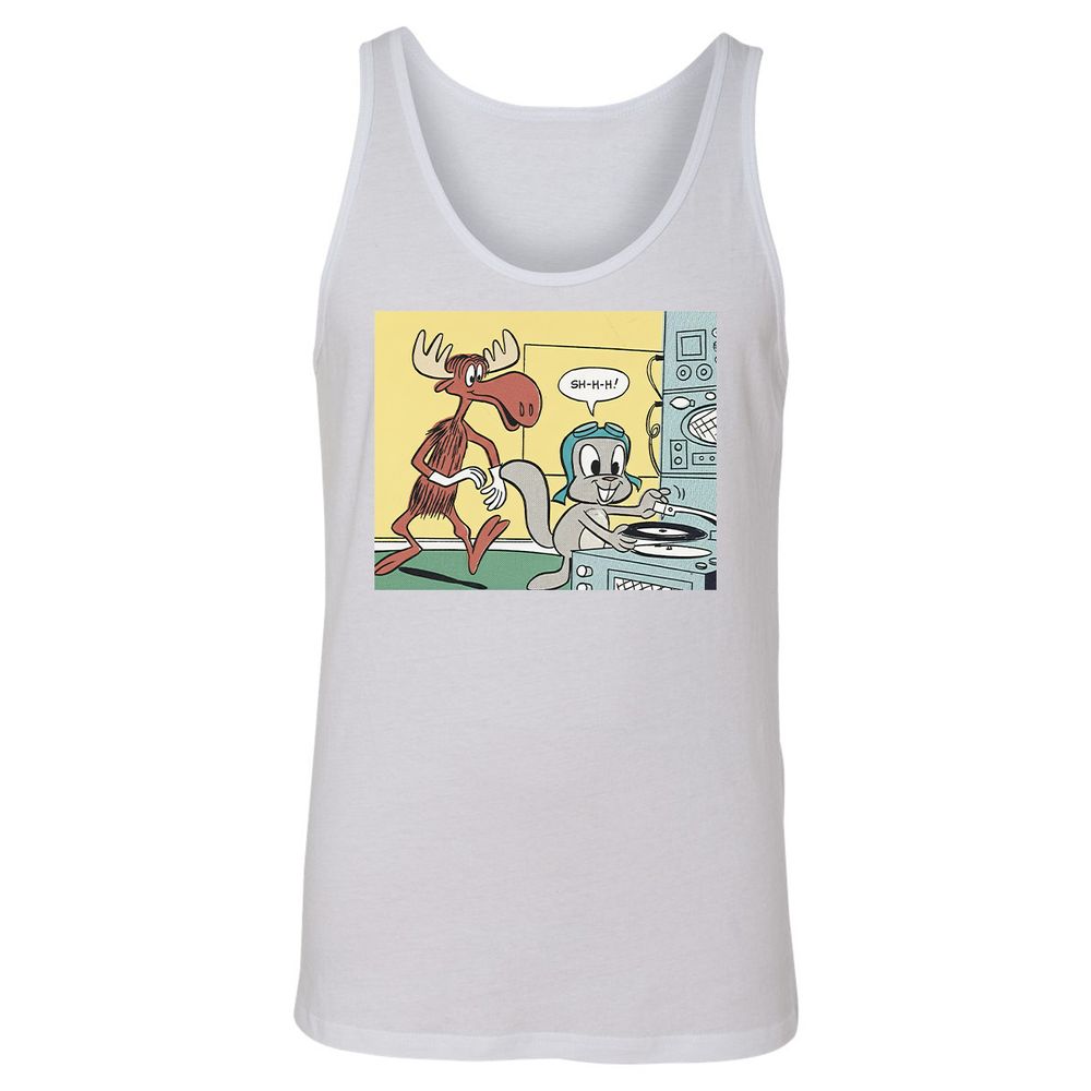 Unisex Jersey Tank - QP67AM9Q - White - 1