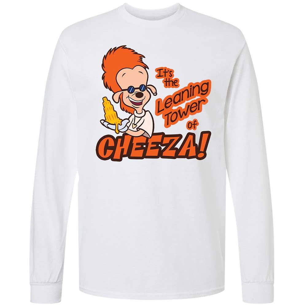 Leaning Tower of Cheeza - White - 1