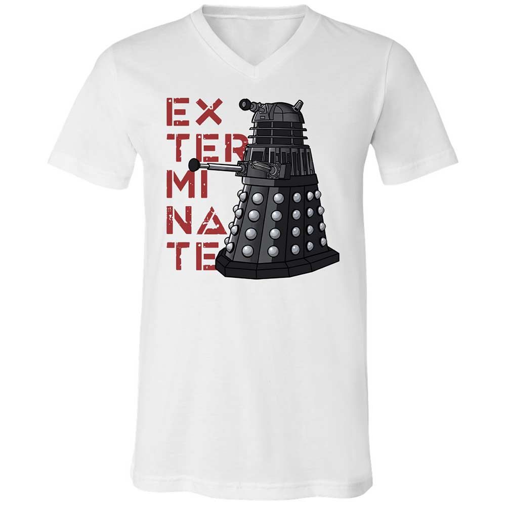 Dalek Exterminate - White - 1