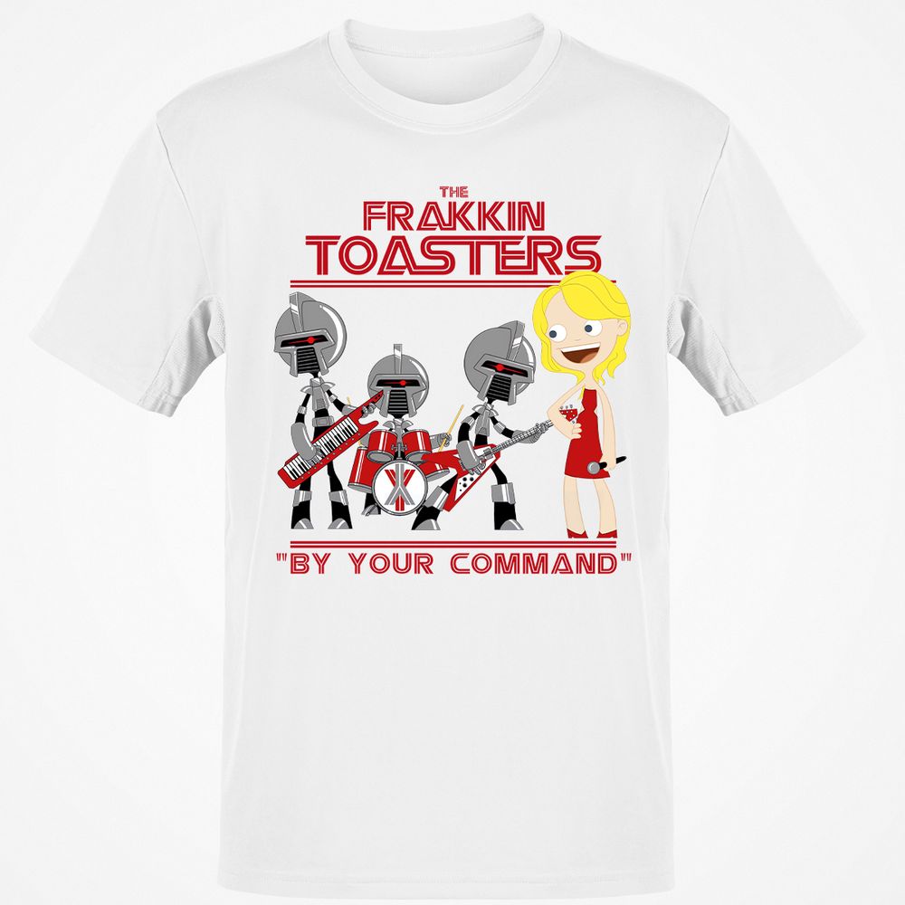 The Frakkin Toasters - White - 1