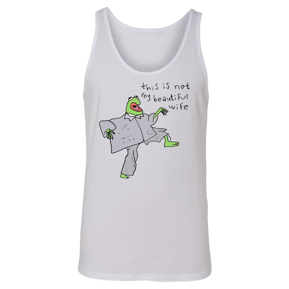Unisex Jersey Tank - JFDR7VNQ - White - 1