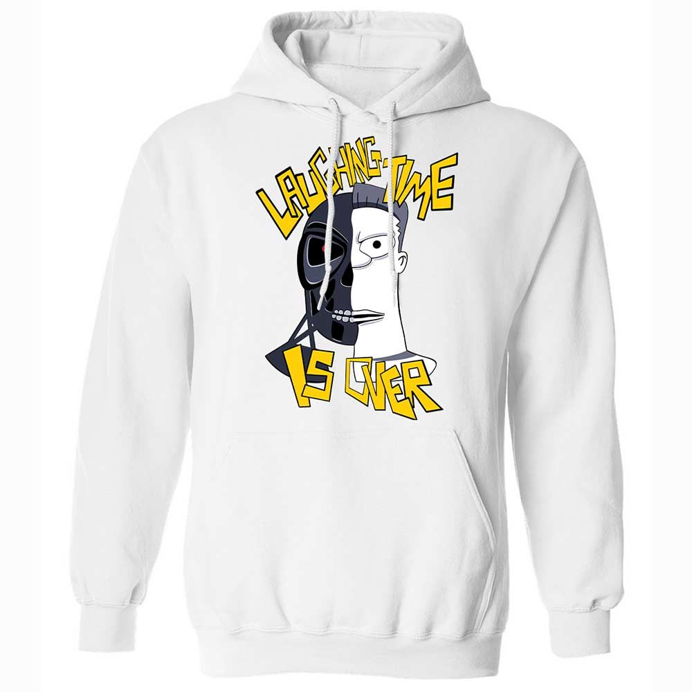 Laughing time is over - White - 1