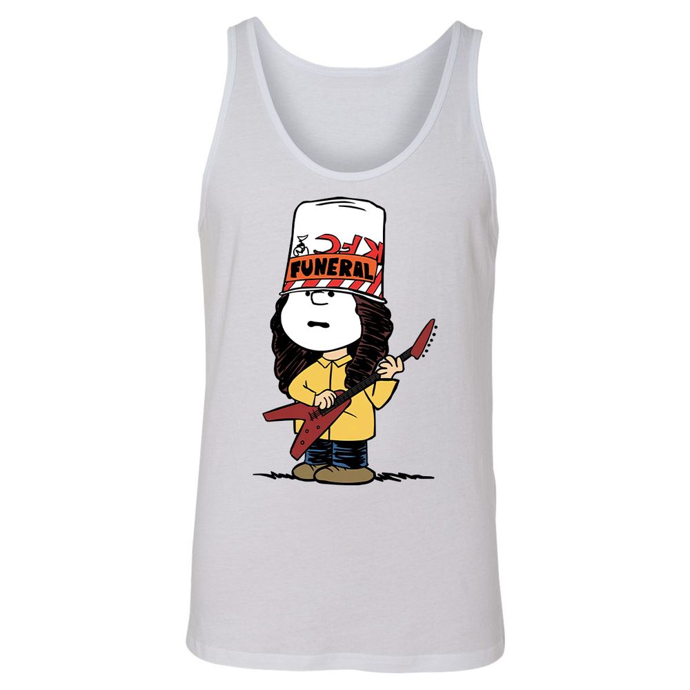 Unisex Jersey Tank - PKR7P895 - White - 1