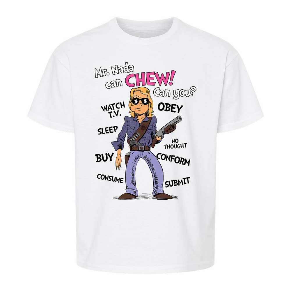 I have come here to chew bubblegum and kick ass - White - 1