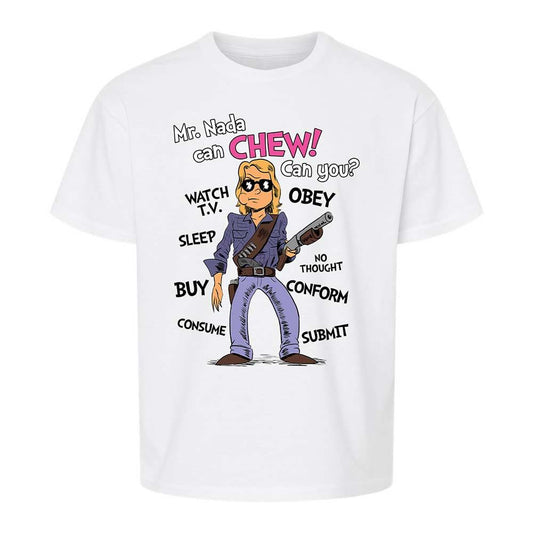 I have come here to chew bubblegum and kick ass - White - 1
