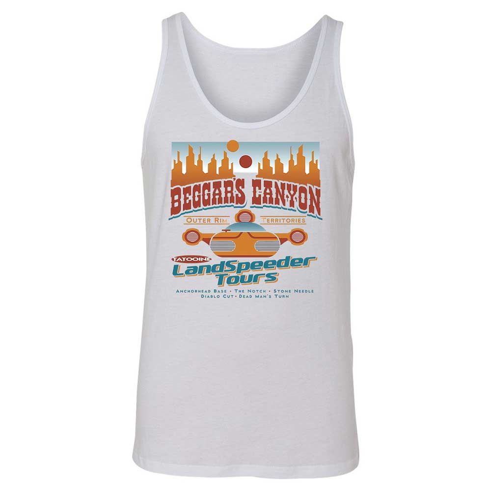 Unisex Jersey Tank - 27K2XEDR - White - 1