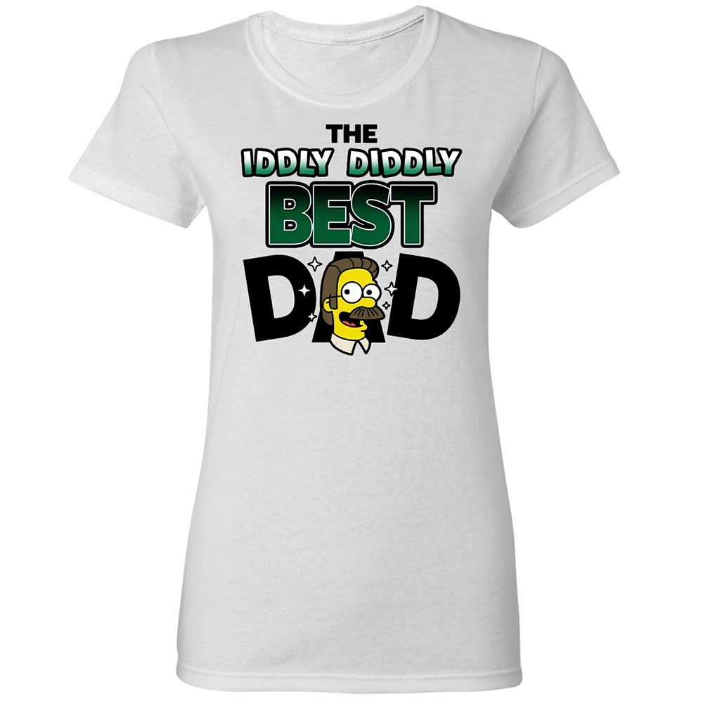The Iddly diddly best dad - White - 1