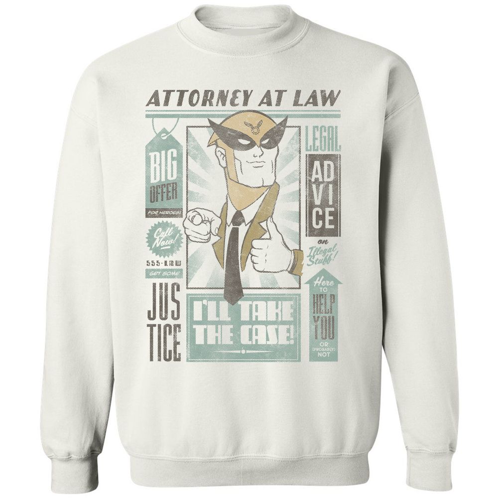 Classic Unisex Sweatshirt - JRXAS86R - White - 1