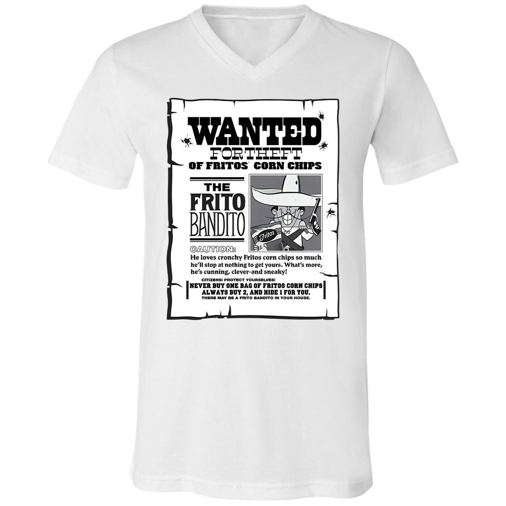 Unisex V-Neck T-Shirt - YWNJ11T5 - White - 1