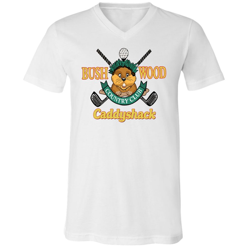 Unisex V-Neck T-Shirt - YEA5TUYM - White - 1