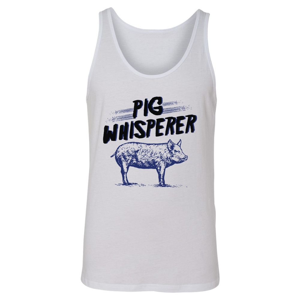 Unisex Jersey Tank - E3CYAHE4 - White - 1