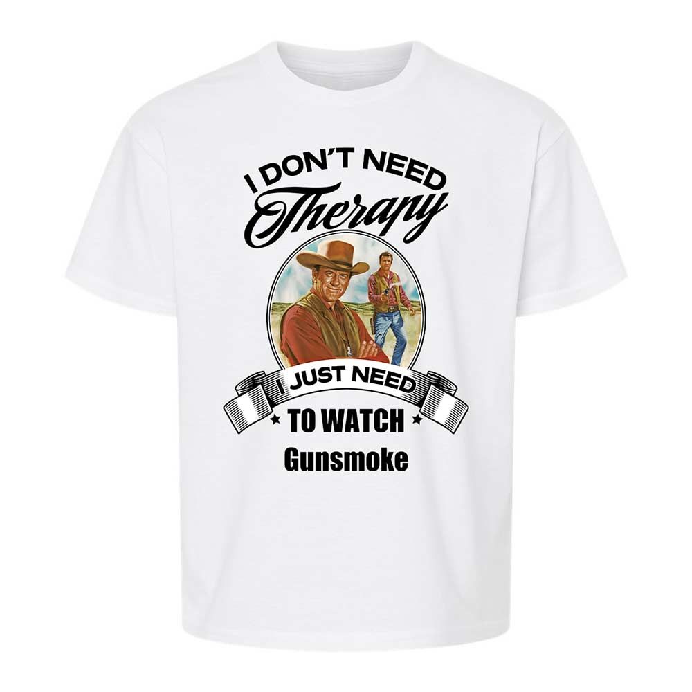 I Don't Need Therapy - White - 1