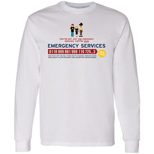 Long Sleeve T-Shirt - PDB65GR8 - White - 1