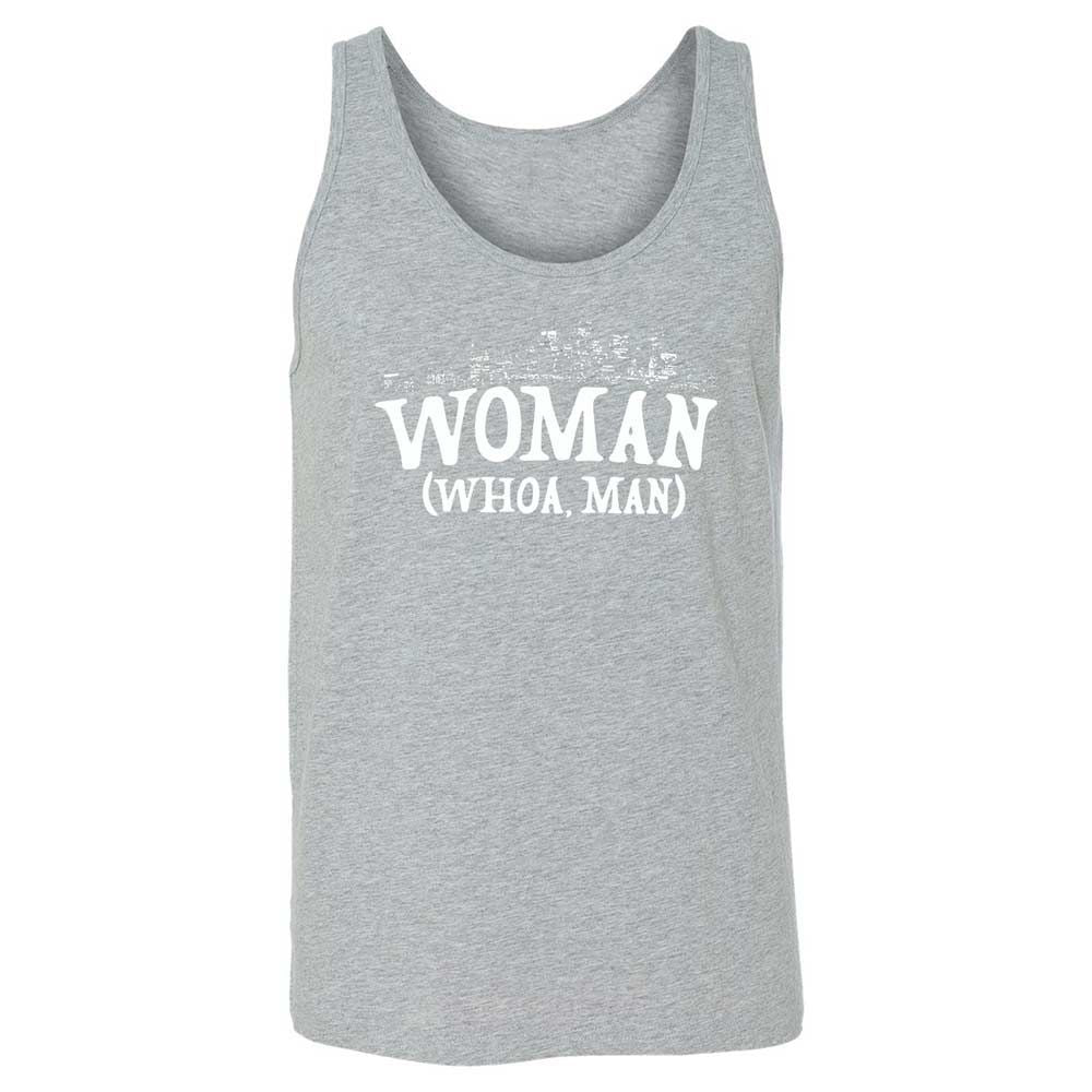 Woman - Whoa, Man - Athletic Heather - 10