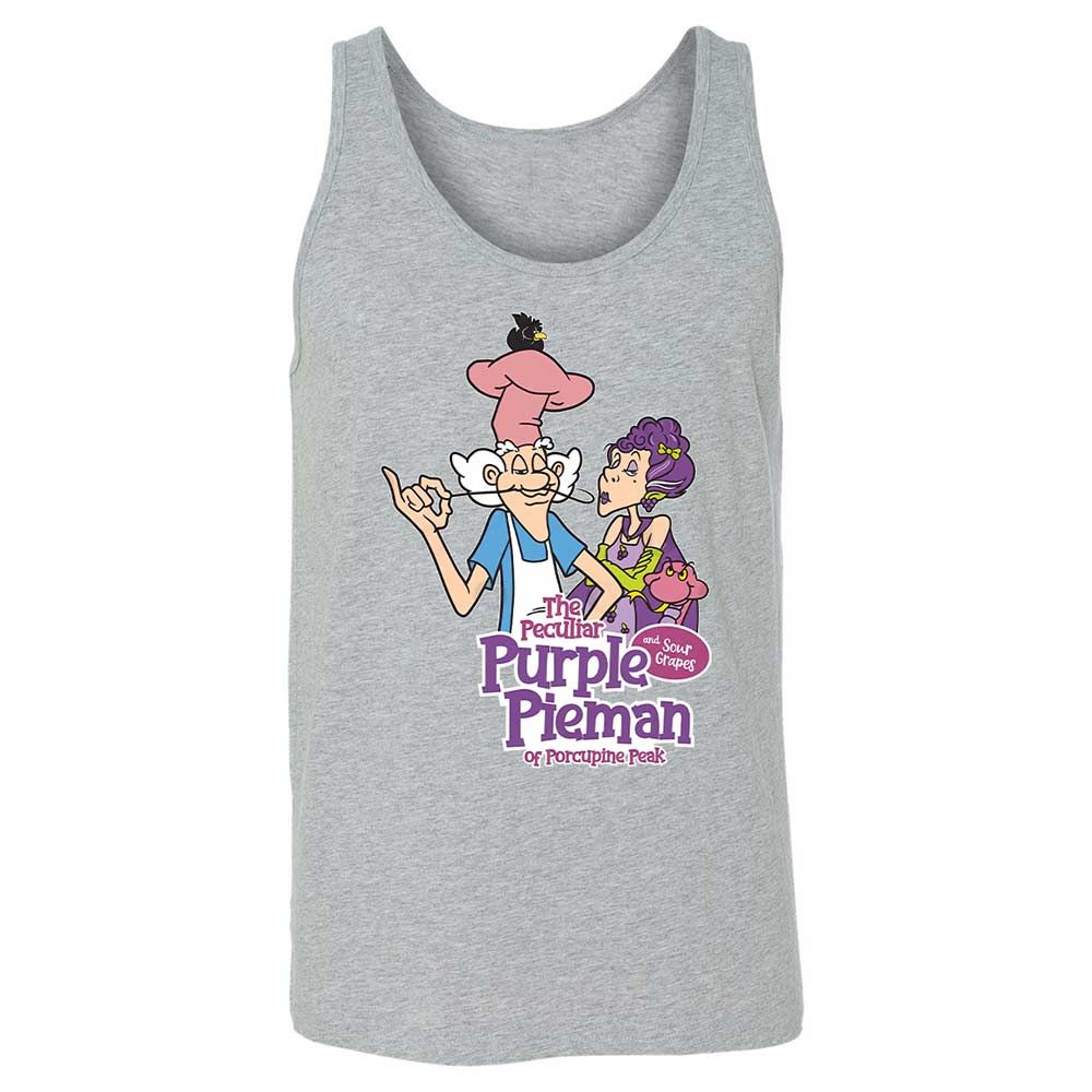 The Peculiar Purple Pie Man - Athletic Heather - 10